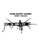 Frame support channel