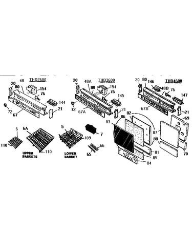 Control panel/racks
