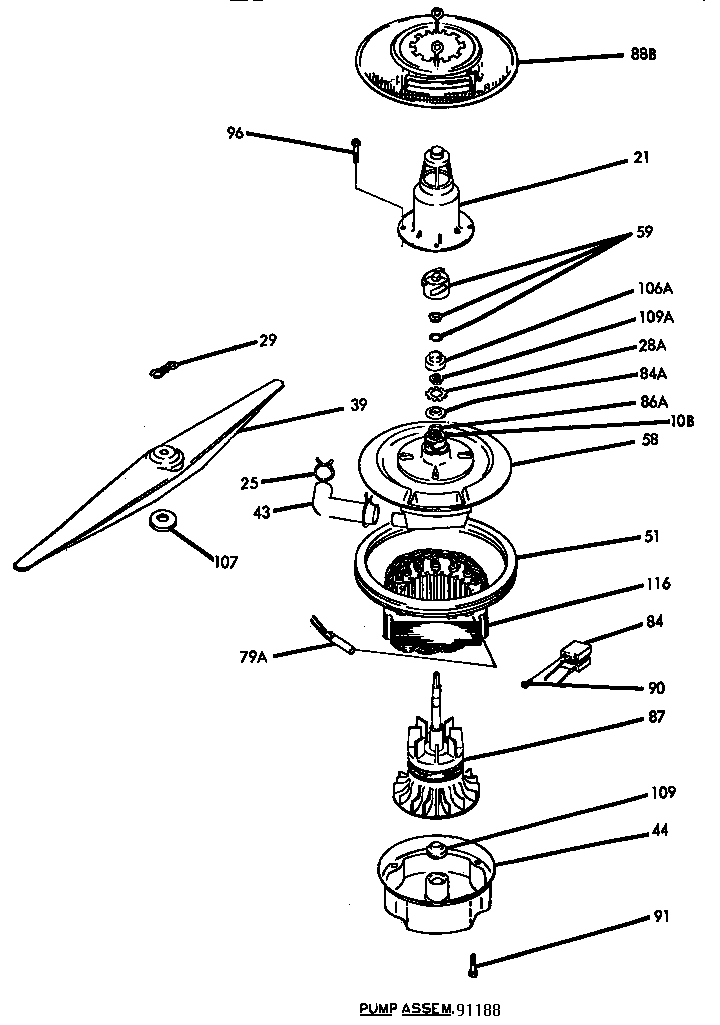Pump assembly (cp10)