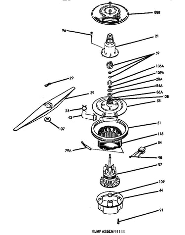 Pump assembly (cp10)