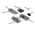 Thermador IP11 baskets (ip11) diagram