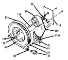 Thermador CP10 electric cord reel assembly (ip11) diagram