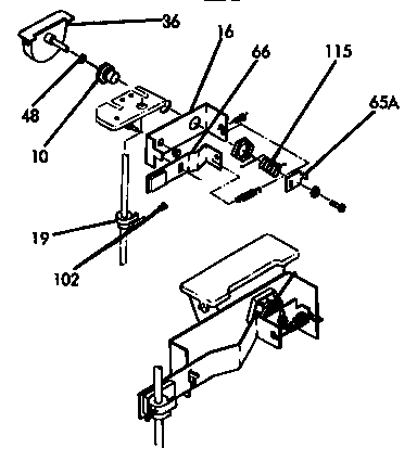 Detergent cup assembly