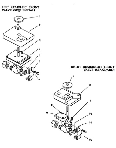 Gas control valve (sgs30b) (sgs30s) (sgs30w) (sgs36gb) (sgs36gs) (sgs36gw)