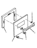 Stainless steel door assembly
