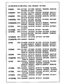 Service bulletin-serial numbers