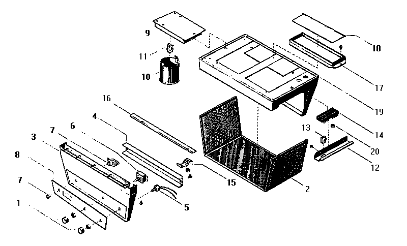 Control housing