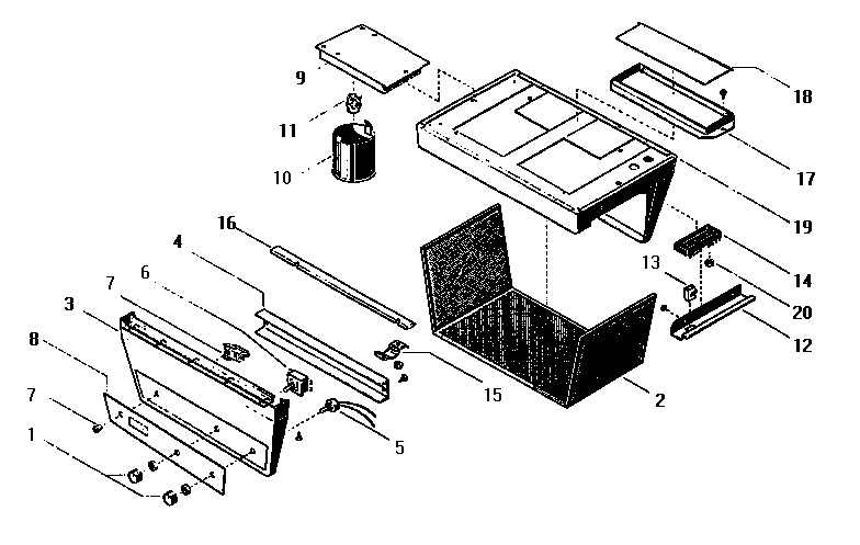Control housing
