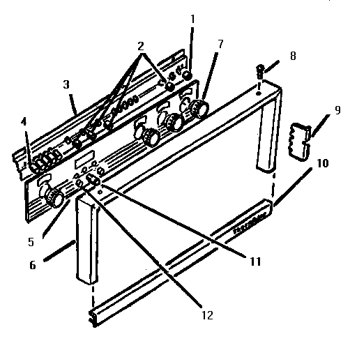 FRONT CONTROL PANEL