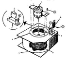 Thermador CMT227 blower assembly diagram