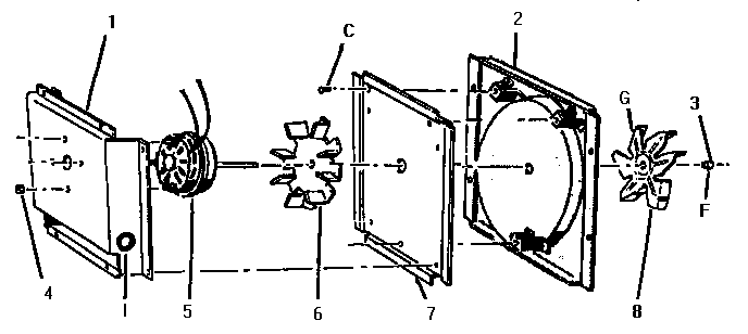 Convectio n blower assembly