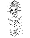 Rack, elements, and pan assembly