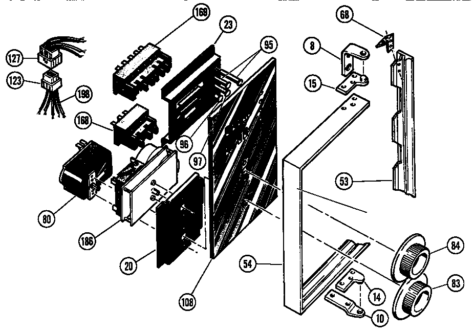 CONTROL PANEL DOOR (MC15) (MC19)