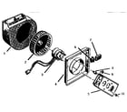 Thermador CVHSB replacement parts diagram