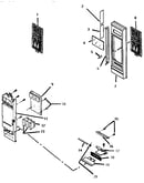 Touch control door