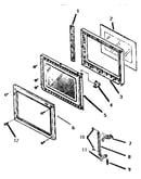 Food compartment door