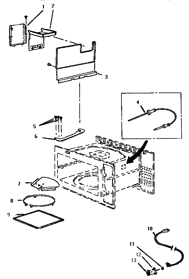 Food cavity, general parts