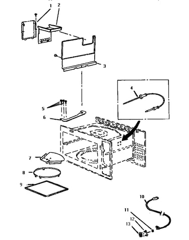 Food cavity, general parts