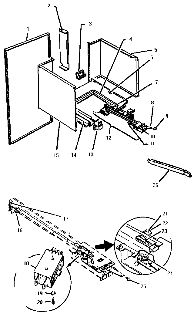 SUB BODY (MCB265EC) (MB245) (MCB265)