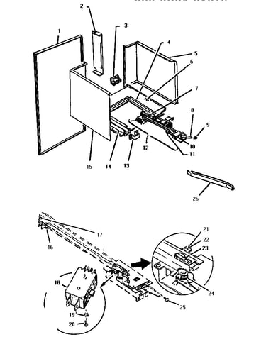 Sub body (mcb265ec) (mb245) (mcb265)