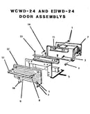 Door assemblies (wd24wc) (eiiwd24)