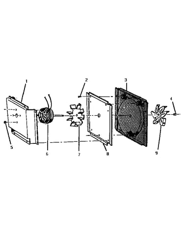 Convection blower assembly