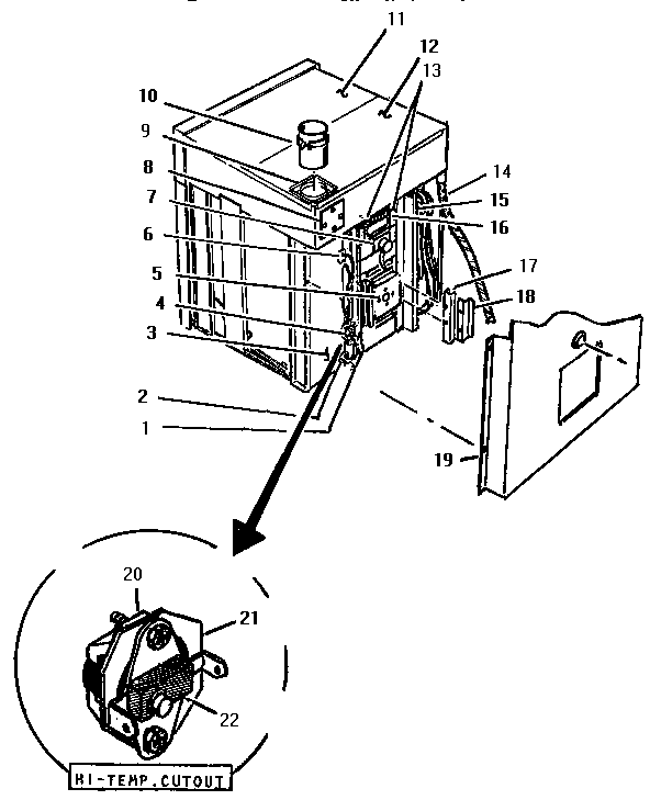 Rear body