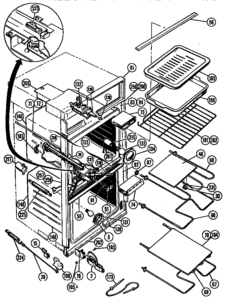 Body and accessory parts