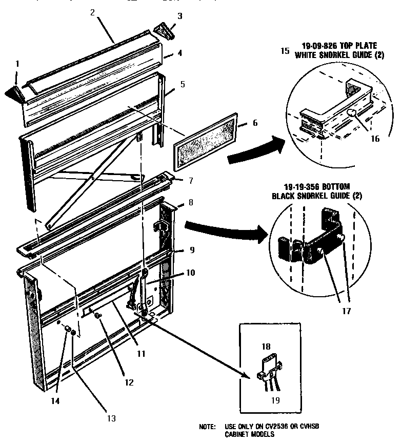 CV 2230 VENTILATOR INTAKE