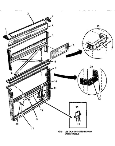 Cv2236 ventilator intake