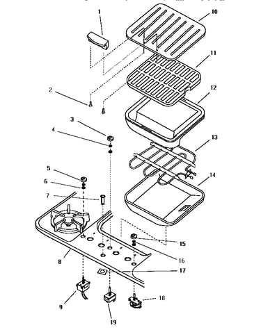 Controls / griddle
