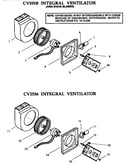 Integral ventilators