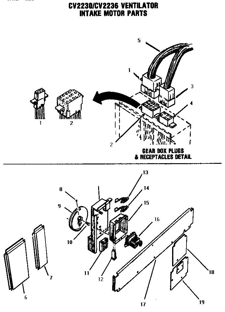 VENTILATOR INTAKE MOTOR