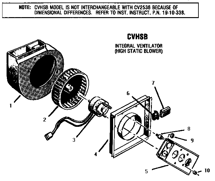 INTEGRAL VENTILATOR