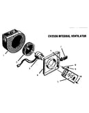 Integral ventilator