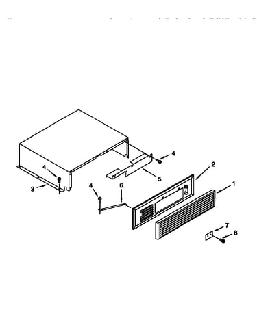 Top grille & unit cover