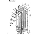 Thermador TSS36DAB-06 refrigerator door diagram