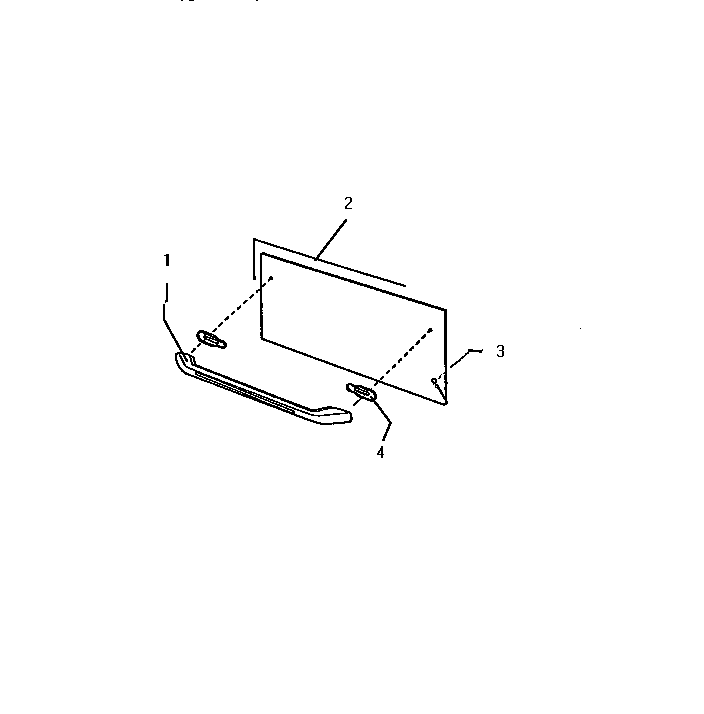 Drawer panel support assembly