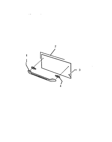 Drawer panel support assembly