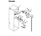 Thermador TSS48DAB-06 refrigerator liner diagram