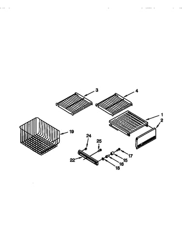 Freezer shelf