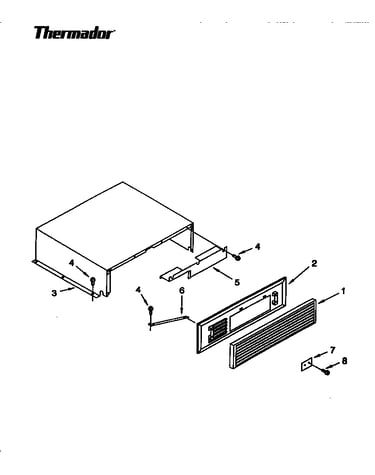 Top grille & unit cover