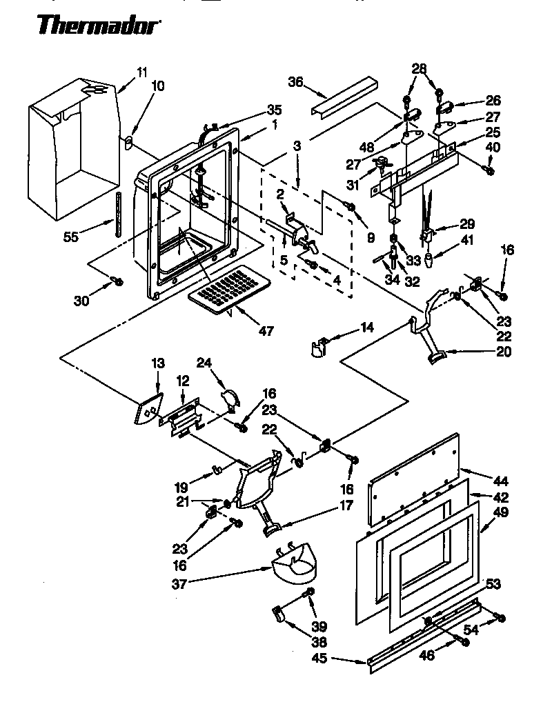 Dispenser & front