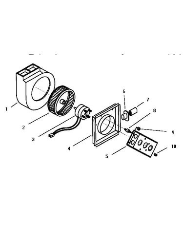 Cv2536 integral ventilator