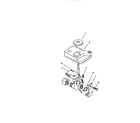 Thermador SGN36GS gas control valve detail (all models) diagram