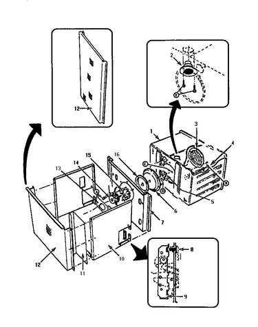 Oven liner and module