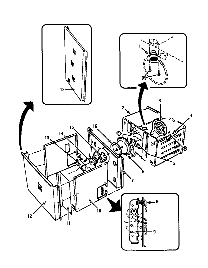 Oven liner and module
