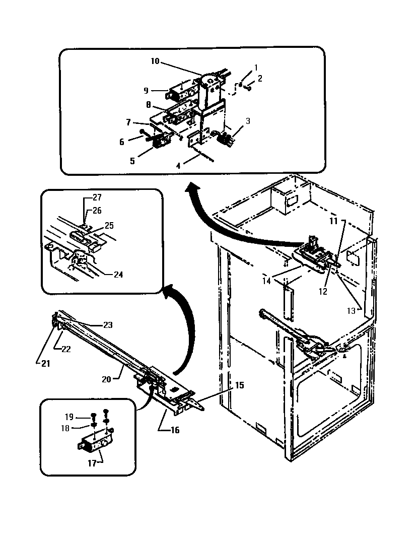 Latch assemblies