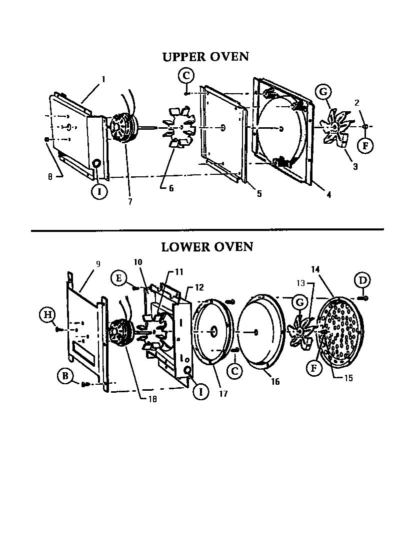 Convection blower assembly