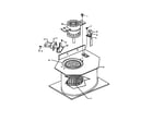 Thermador CMT127N-01 blower assembly diagram